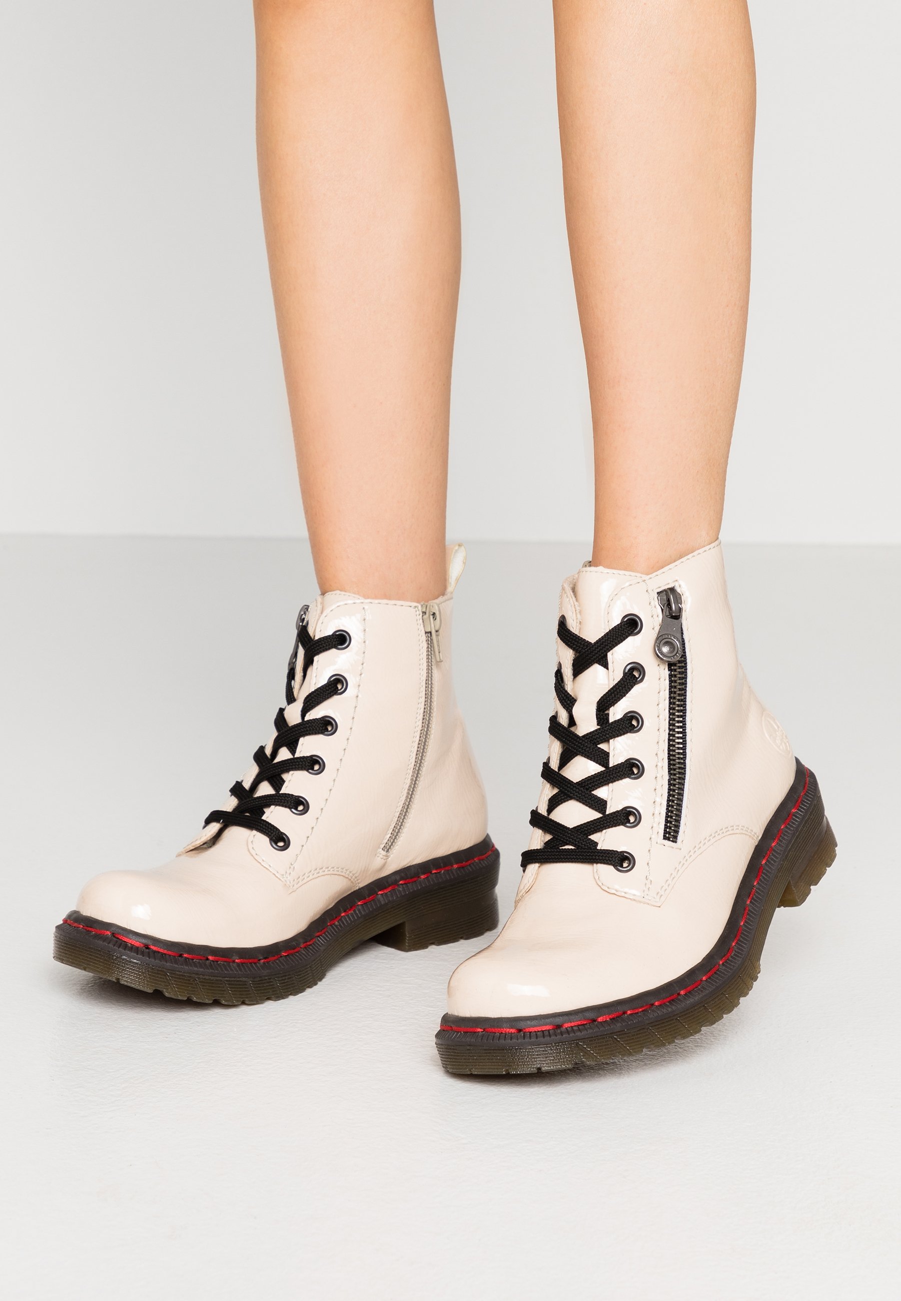 Rieker Veterboots - beige/crème - Zalando.nl