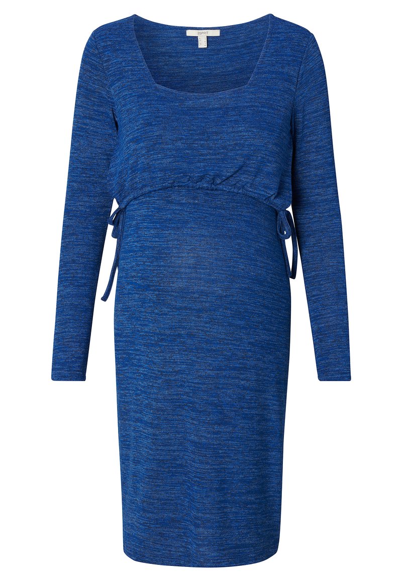 Esprit Maternity Gebreide jurk blauw