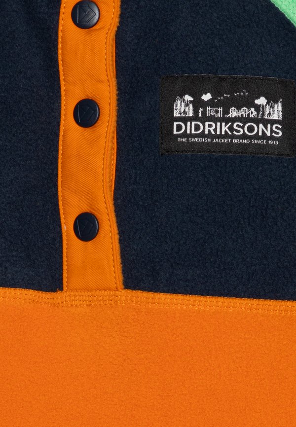 MONTE KIDS HALF UNISEX - Fleece jumper - orange jam2