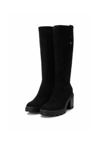 Refresh Stivali con plateau - black