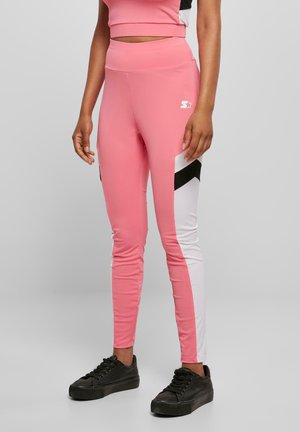 STARTER HIGHWAIST SPORTS LEGGINGS - Retuusid - püksid - pink