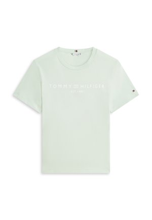 Tommy Hilfiger, REG CORP LOGO  - T-shirts print - gentle jade