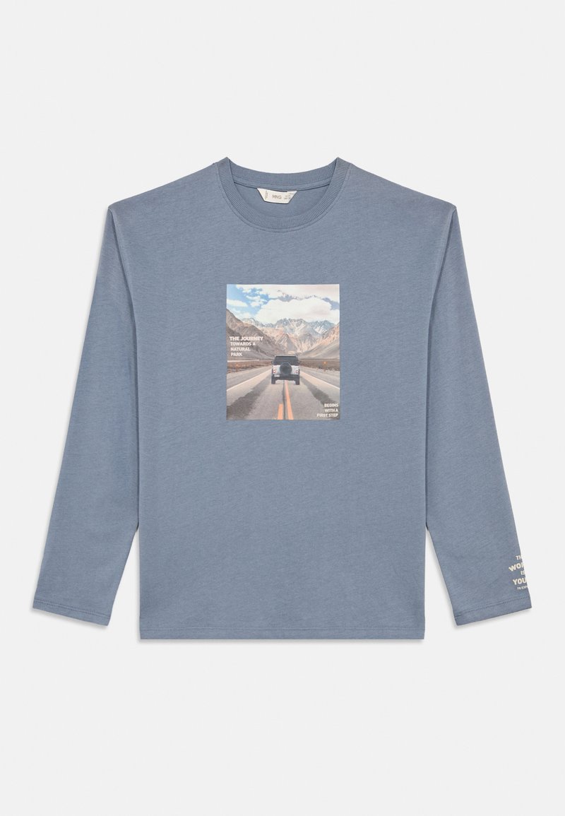 Mango Kids Longsleeve blauw