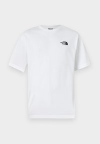 MENS TEE RELAXED BOX - T-shirt imprimé - white/black/faded blue