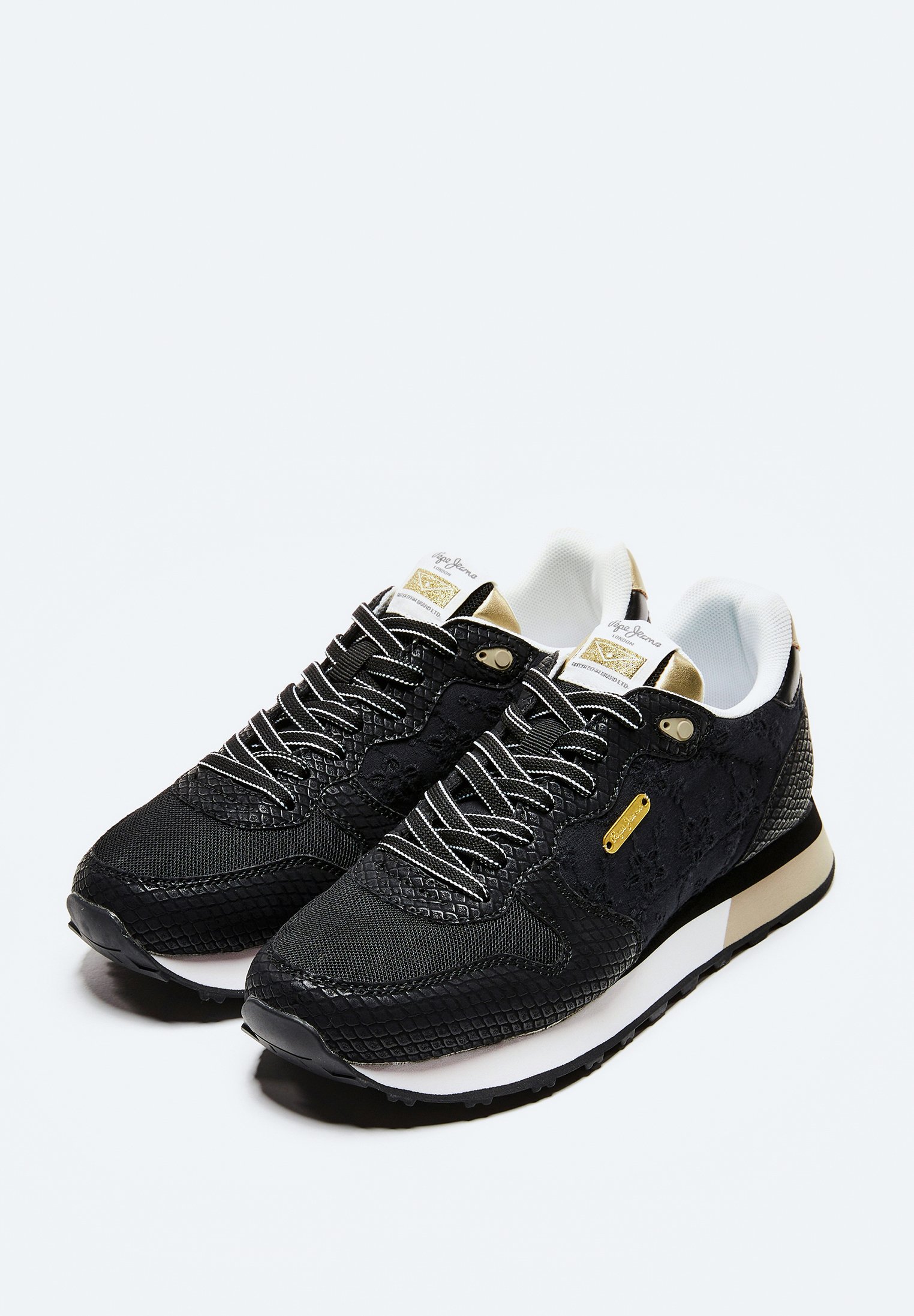 Pepe Jeans DOVER ANGY - Trainers - black - Zalando.de