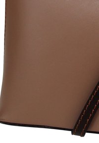 DrachenLeder Umhängetasche - taupe, braun