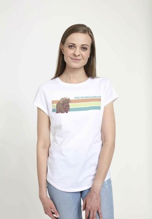 STAR WARS: THE MANDALORIAN BANTHA RIDE - T-Shirt print - white