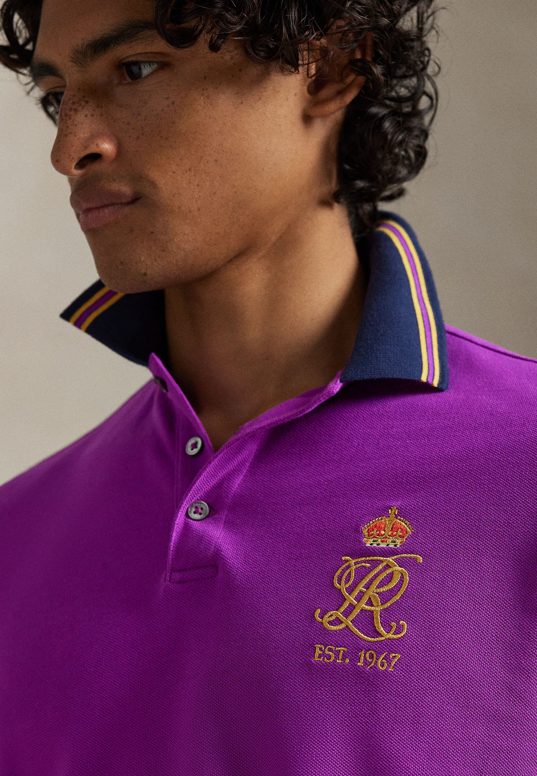 Polo Ralph Lauren CLASSIC FIT CREST POLO SHIRT - Polo - purple