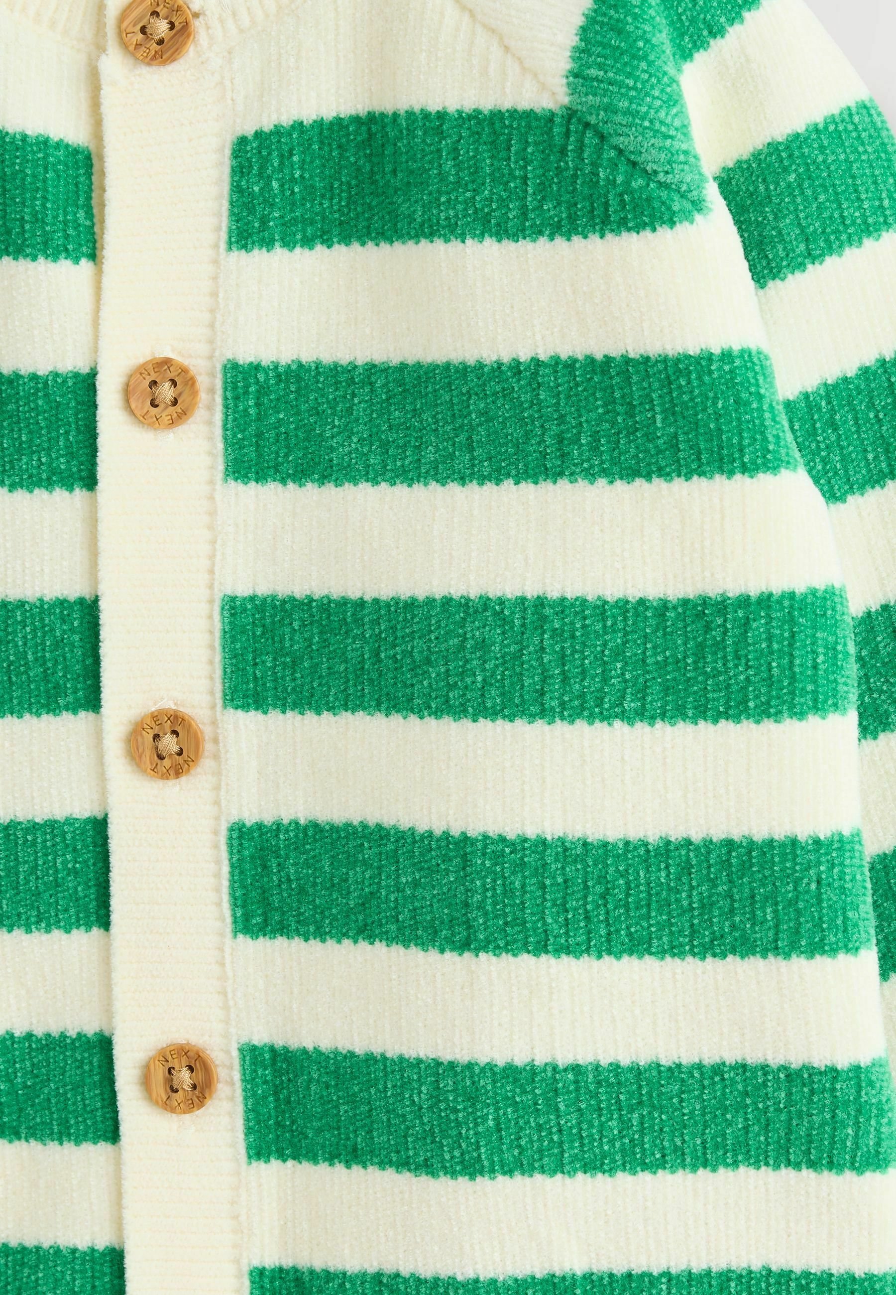 Striped Chenille Cardigan