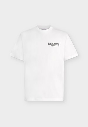 Lacoste, CLASSIC FIT T-SHIRT - Μπλουζάκι με στάμπα - flour