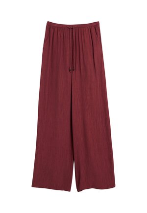 s.Oliver, HOSE - Broek - bordeaux