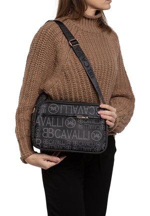 B.Cavalli Borsa a tracolla - black and black