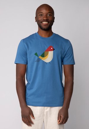 T-shirt imprimé - bright blue
