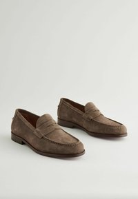 Next SIGNATURE ITALIAN PENNY REGULAR FIT - Belebújós cipők - taupe brown