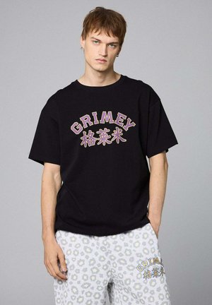 ROYAL PAW GÉ LÁI MI - T-shirt con stampa - black