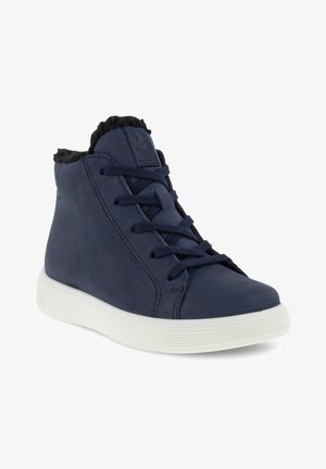 ECCO, STREET TRAY - Snørestøvletter - dark blue
