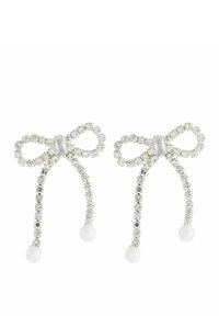 SPARKLE BOW  - Earrings - silver tone