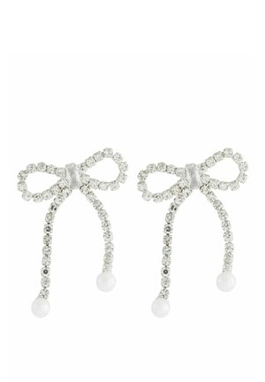 SPARKLE BOW  - Ohrringe - silver tone