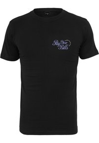 Mister Tee T-shirt med print - black
