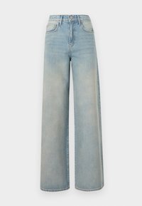 ELINA WIDE - Mammajeans - light blue denim