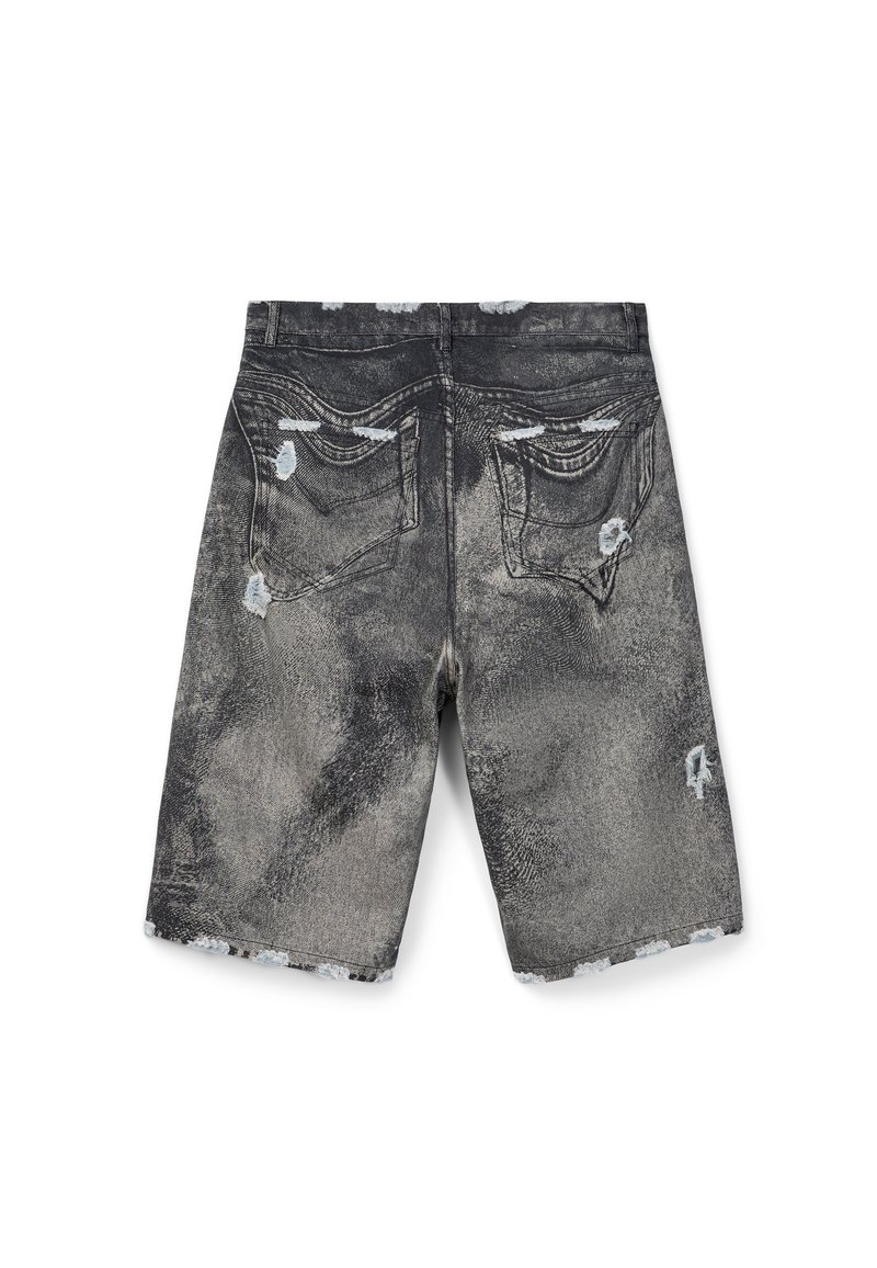 CAMPERLAB Denim shorts - schwarz grau/stone - Zalando.co.uk