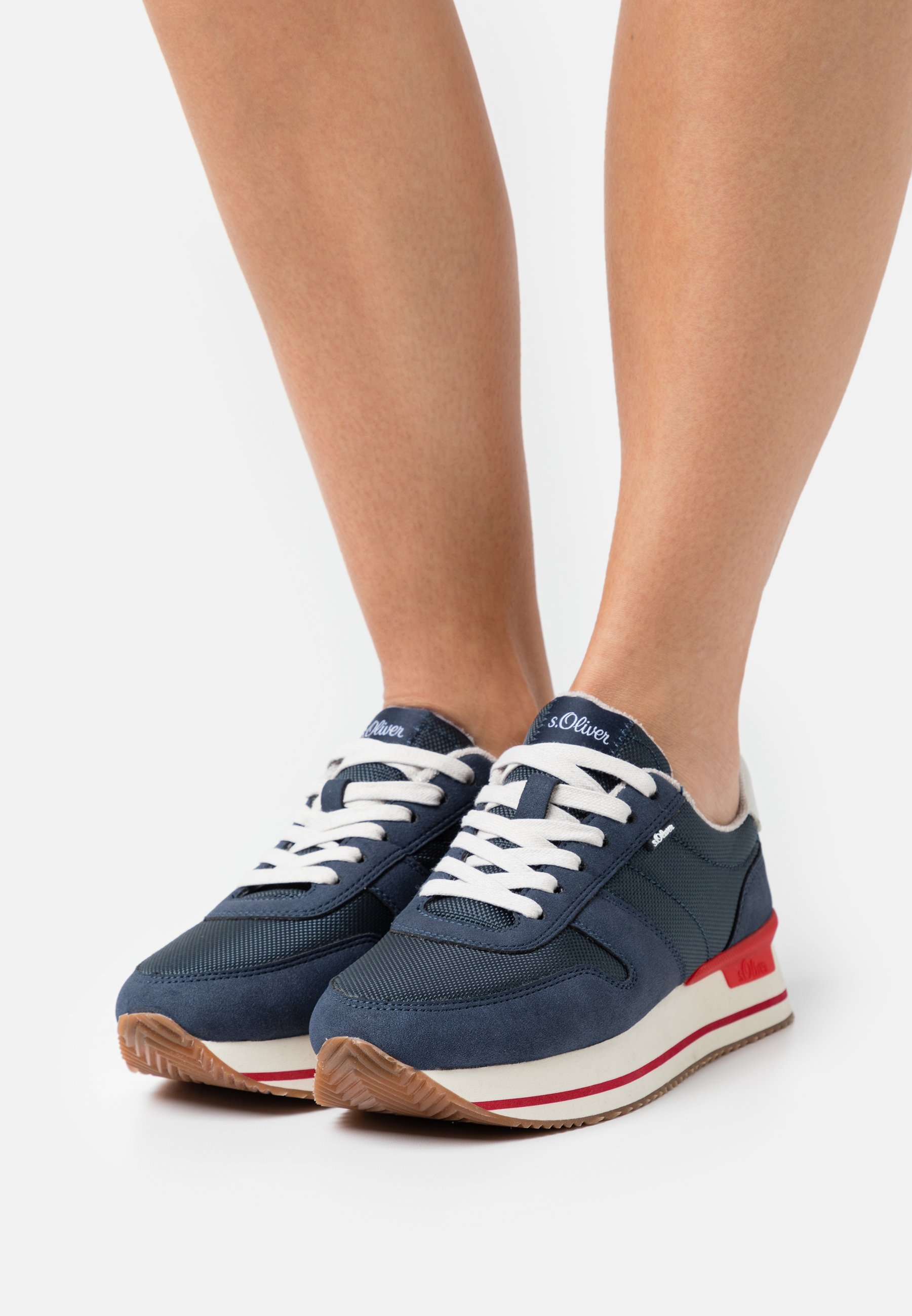s.Oliver Sneakers laag - navy/Blauw - Zalando.nl