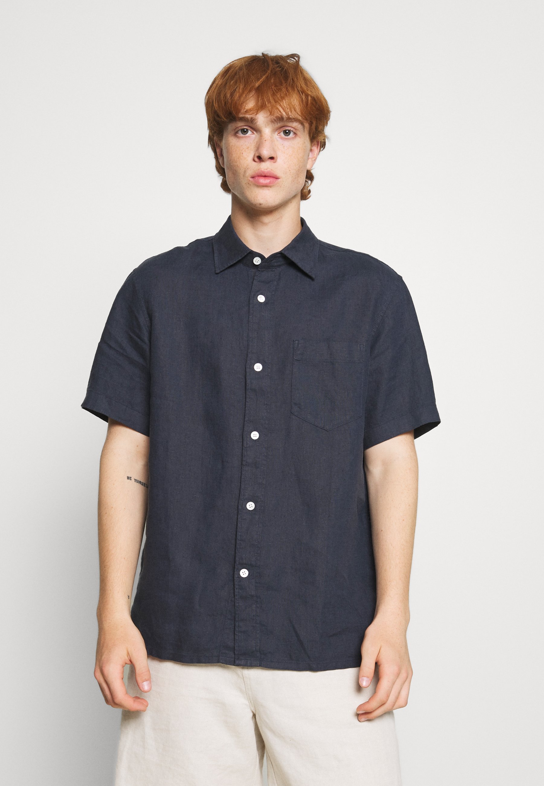 ARKET BLADE - Shirt - blue/dark blue 
