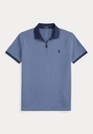 CUSTOM SLIM FIT STRETCH MESH POLO SHIRT - Polokošeľa - spring navy