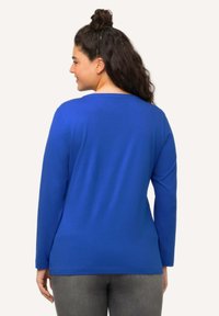 Ulla Popken COL ROND - Langarmshirt - royalblau