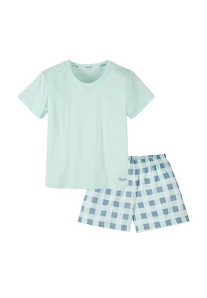 Buffalo, SET - Pyjama set - mint kariert