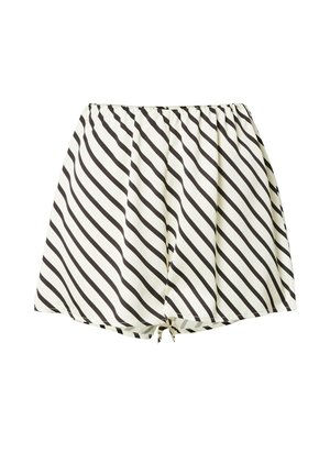 EDITED EDITED EMELIE - Shorts - weiß/schwarz