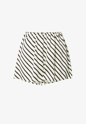 EDITED EDITED EMELIE - Shorts - weiß/schwarz