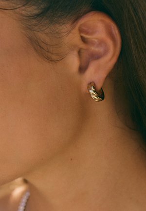 TWIST SMALL - Korvakorut - gold-coloured
