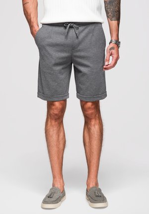 Ombre MADE OF TEXTURED - Pantalones deportivos - dark grey