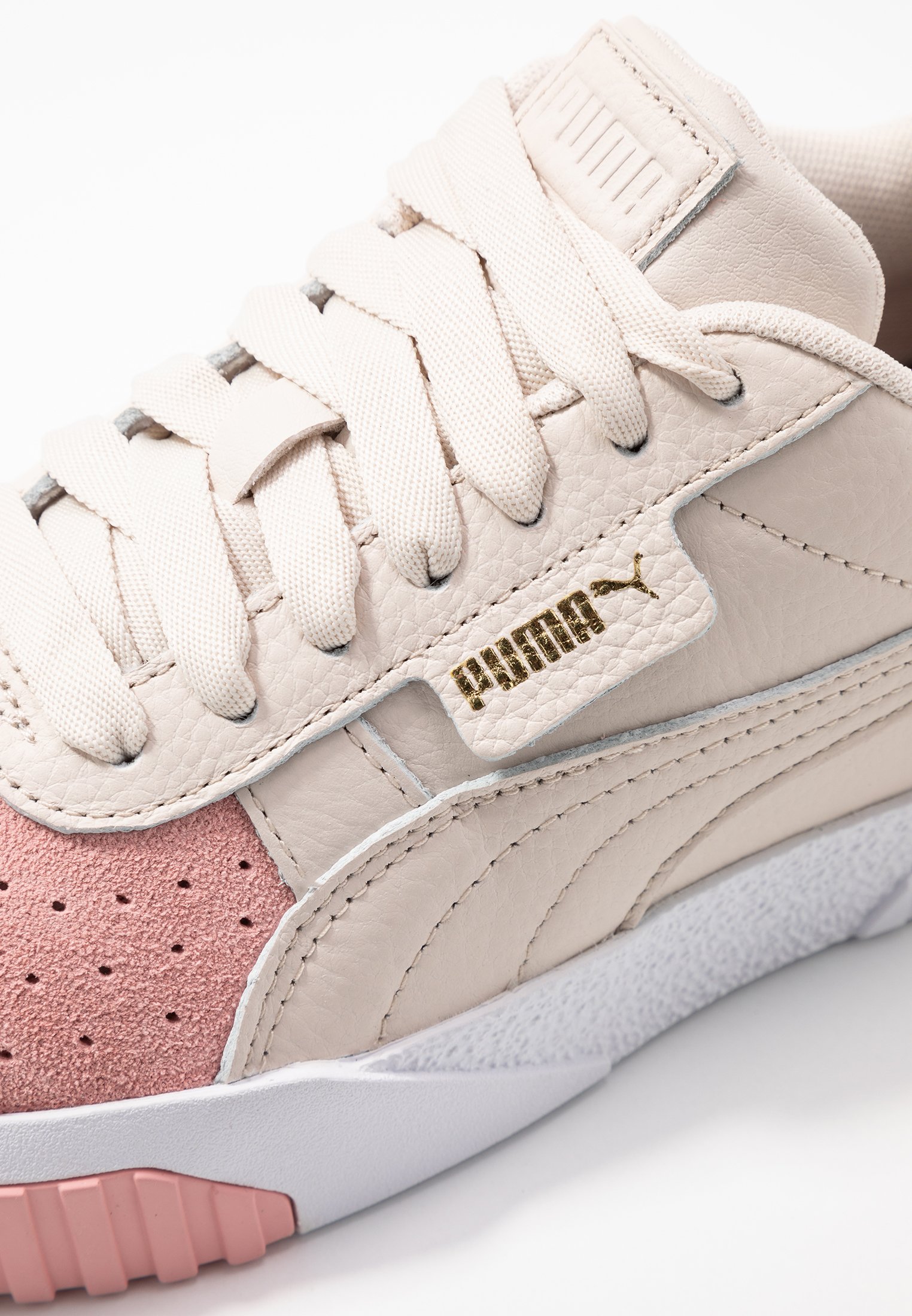 Puma CALI REMIX - Trainers - pastel parchment/bridal rose/beige -  Zalando.co.uk