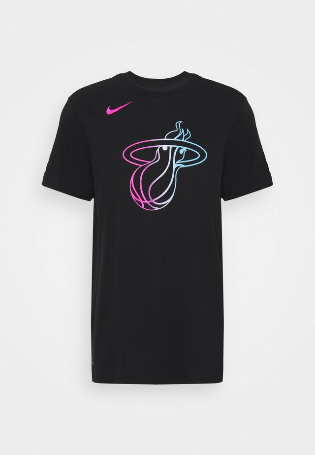 NBA MIAMI HEAT CITY EDITION TEE - Article de supporter - black