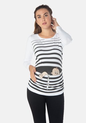 BABY FLUCHT - Langarmshirt - weiß