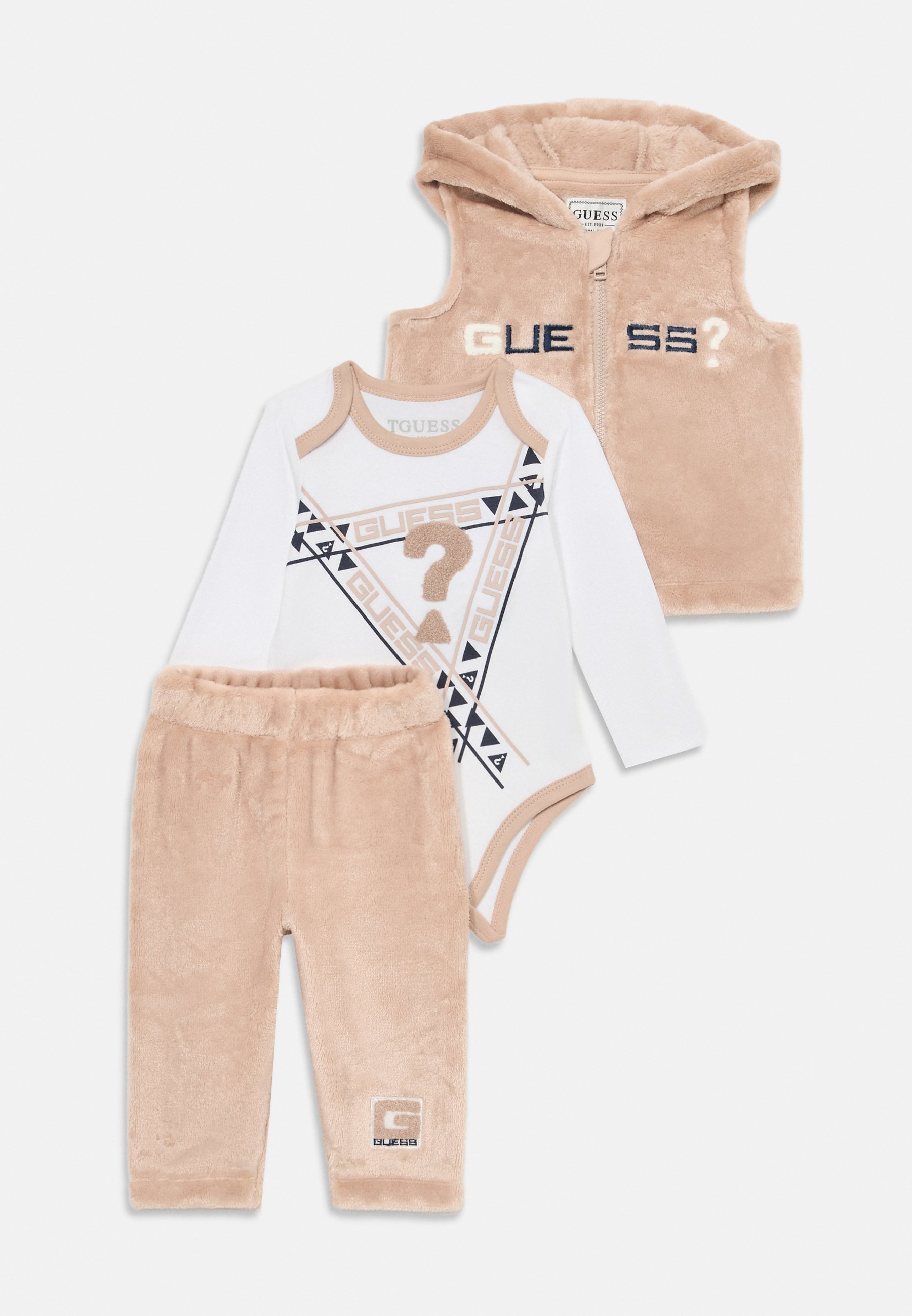 Guess BABY HOODED SET UNISEX Pantalon de survêtement skin
