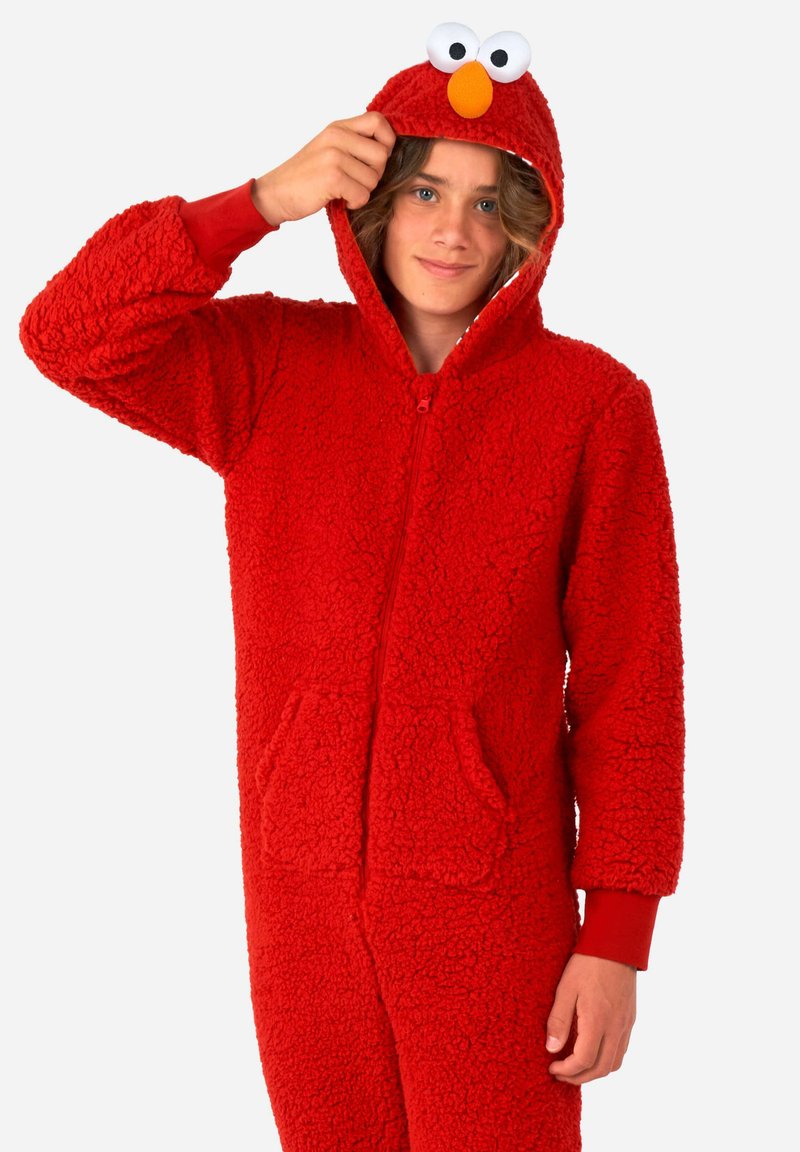 OppoSuits KIDS SESAMESTREET ONESIE Jumpsuit red