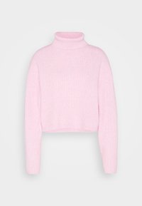 ONLMELANIE ROLLNECK - Pulover - pink lady