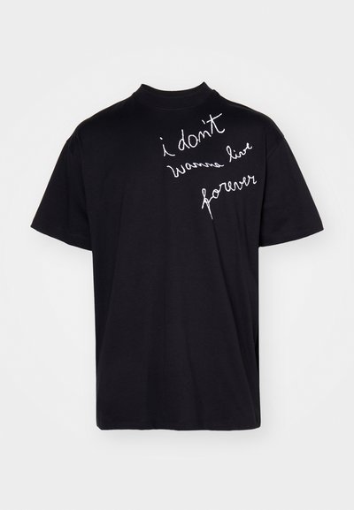 MSGM T-shirts med print - black