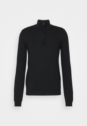HUGO, SAN - Strickpullover - black