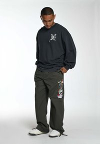 Ed Hardy SIDE-SNAKE-SKULL TECH - Trainingsbroek - green