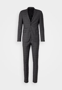 CHECKED MENS SUIT SET - Anzug - grey