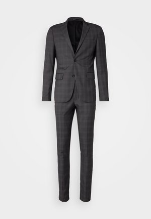 Lindbergh CHECKED MENS SUIT SET - Ülikond - grey