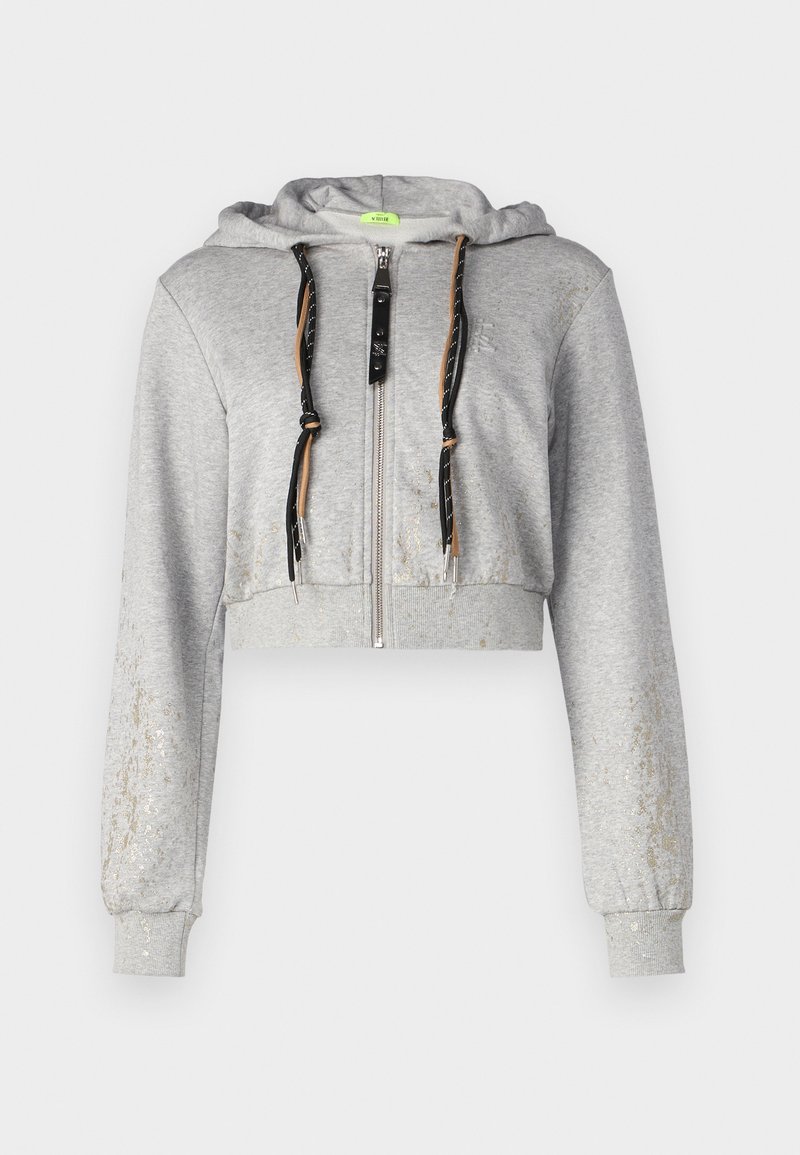 TWINSET Sweater met rits grijs