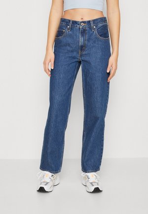 Relaxed fit jeans - blue denim