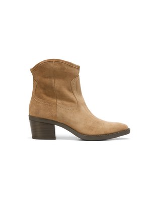 IM WESTERN-STIL - Bottines de cowboy / motard - mid brown