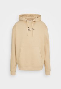 UNISEX SMALL SIGNATURE HOODY  - Jersey con capucha - sand