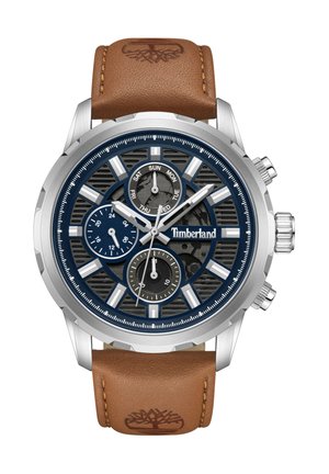 Montre à aiguilles - blue brown